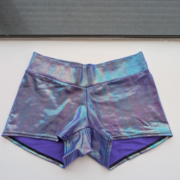 Coquetry Low Rise Shorts Trio - Black, Green Mermaid Scales, Moonstone Size S - Picture 2 of 8